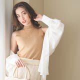 シアーシャツ ボリュームスリーブシアーシャツ 長袖 | WEGO【WOMEN】 | 詳細画像35 