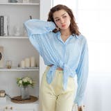 シアーシャツ ボリュームスリーブシアーシャツ 長袖 | WEGO【WOMEN】 | 詳細画像57