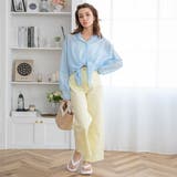 シアーシャツ ボリュームスリーブシアーシャツ 長袖 | WEGO【WOMEN】 | 詳細画像7