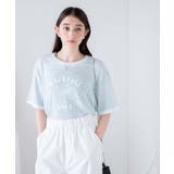 サックス | ヴィンテージロゴリンガーTシャツ レディース 春 | WEGO【WOMEN】