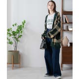 リネンライク総柄ルーズカーディガン メンズ レディース | WEGO【WOMEN】 | 詳細画像10