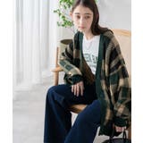 リネンライク総柄ルーズカーディガン メンズ レディース | WEGO【WOMEN】 | 詳細画像13