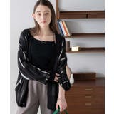 リネンライク総柄ルーズカーディガン メンズ レディース | WEGO【WOMEN】 | 詳細画像15