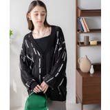 リネンライク総柄ルーズカーディガン メンズ レディース | WEGO【WOMEN】 | 詳細画像17