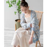 リネンライク総柄ルーズカーディガン メンズ レディース | WEGO【WOMEN】 | 詳細画像20