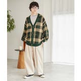 リネンライク総柄ルーズカーディガン メンズ レディース | WEGO【WOMEN】 | 詳細画像22