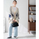 リネンライク総柄ルーズカーディガン メンズ レディース | WEGO【WOMEN】 | 詳細画像7