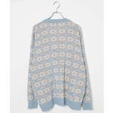 リネンライク総柄ルーズカーディガン メンズ レディース | WEGO【WOMEN】 | 詳細画像46