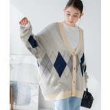 柄1 | リネンライク総柄ルーズカーディガン メンズ レディース | WEGO【WOMEN】