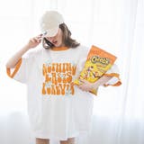 柄4 | ヘビーウエイトファンシーロゴTシャツ レディース 春 | WEGO【WOMEN】