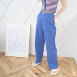 カラーウエストフィットワイドストレートパンツ レディース 春 | WEGO【WOMEN】 | 詳細画像13 