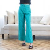 カラーウエストフィットワイドストレートパンツ レディース 春 | WEGO【WOMEN】 | 詳細画像15 