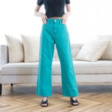 カラーウエストフィットワイドストレートパンツ レディース 春 | WEGO【WOMEN】 | 詳細画像16 