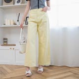カラーウエストフィットワイドストレートパンツ レディース 春 | WEGO【WOMEN】 | 詳細画像22 