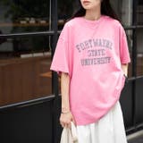 ピンク | ピグメントBIGTシャツ レディース 春 | WEGO【WOMEN】