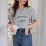 柄12 | クルーネックプリントTシャツ レディース 春 | WEGO【WOMEN】