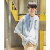 サックス | メッシュニットBIGシャツ メンズ レディース | WEGO【MEN】