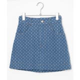 パンチングデニム台形ミニスカート レディース 春 | WEGO【WOMEN】 | 詳細画像17 
