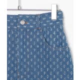パンチングデニム台形ミニスカート レディース 春 | WEGO【WOMEN】 | 詳細画像19 