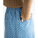パンチングデニム台形ミニスカート レディース 春 | WEGO【WOMEN】 | 詳細画像5 