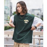 ダークグリーン | アクセ付きアンサンブルカットベストT メンズ レディース | WEGO【MEN】