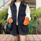 スタンドネックミリタリーベスト レディース 春 | WEGO【WOMEN】 | 詳細画像23 