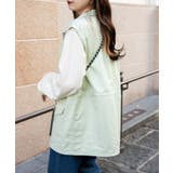 スタンドネックミリタリーベスト レディース 春 | WEGO【WOMEN】 | 詳細画像37 