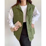 スタンドネックミリタリーベスト レディース 春 | WEGO【WOMEN】 | 詳細画像2 