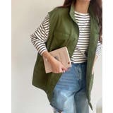 スタンドネックミリタリーベスト レディース 春 | WEGO【WOMEN】 | 詳細画像4 