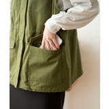 スタンドネックミリタリーベスト レディース 春 | WEGO【WOMEN】 | 詳細画像52 
