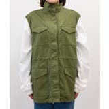 スタンドネックミリタリーベスト レディース 春 | WEGO【WOMEN】 | 詳細画像53 