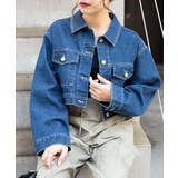 ショートデニムジャケット 秋 秋冬[品番：WG010086409]｜WEGO【WOMEN