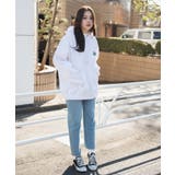 ヘビーウエイト サークルロゴプルパーカー 韓国 | WEGO【WOMEN】 | 詳細画像12 