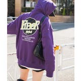 パープル | ヘビーウエイト サークルロゴプルパーカー 韓国 | WEGO【WOMEN】