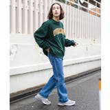 ヘビーウエイト サガラワッペンプルオーバー 韓国 | WEGO【WOMEN】 | 詳細画像5 