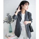 ピンストライプテーラードジャケット レディース 春 | WEGO【WOMEN】 | 詳細画像16 