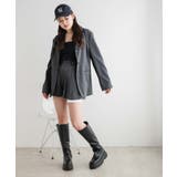ピンストライプアウトポケットキュロット レディース 春 | WEGO【WOMEN】 | 詳細画像10 