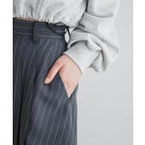 ピンストライプアウトポケットキュロット レディース 春 | WEGO【WOMEN】 | 詳細画像15 