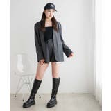 ピンストライプアウトポケットキュロット レディース 春 | WEGO【WOMEN】 | 詳細画像9 