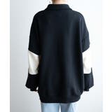 襟付配色BIGスウェット 韓国 韓国ファッション | WEGO【WOMEN】 | 詳細画像31