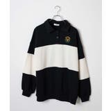 襟付配色BIGスウェット 韓国 韓国ファッション | WEGO【WOMEN】 | 詳細画像32