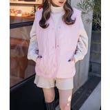 ライトピンク | キルティングベスト 韓国 韓国ファッション | WEGO【WOMEN】