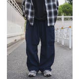 ネイビー | リップストップ カーゴパンツ 韓国 | WEGO【MEN】