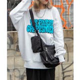 グレーその他 | アクセ付きグラフィックプルオーバー 韓国 韓国ファッション | WEGO【WOMEN】
