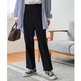 ブラック | テーパードスラックスパンツ レディース 春 | WEGO【WOMEN】