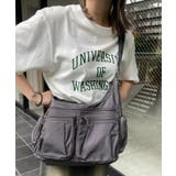 グレー | ポーチ付きナイロンショルダーバッグ レディース 春 | WEGO【WOMEN】