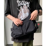 ブラック | ポーチ付きナイロンショルダーバッグ レディース 春 | WEGO【WOMEN】