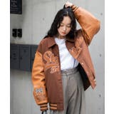 メルトンワッペンスタジャン レディース 秋 | WEGO【WOMEN】 | 詳細画像10