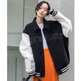 メルトンワッペンスタジャン レディース 秋 | WEGO【WOMEN】 | 詳細画像20