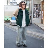 メルトンワッペンスタジャン レディース 秋 | WEGO【WOMEN】 | 詳細画像24